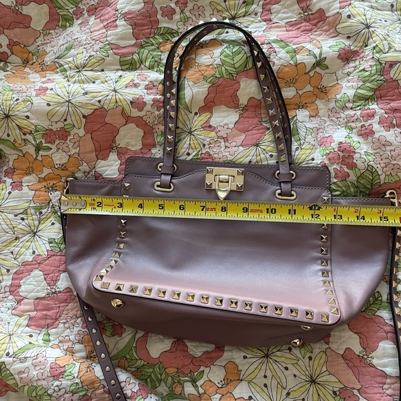 Valentino Garavani Small Calfskin Rockstud Bag - Picture 13 of 16